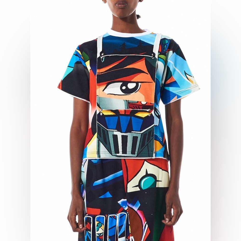 Julien David graphic tee made in Japan size large